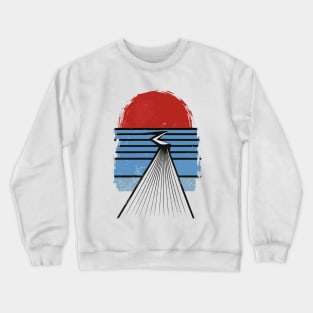 Summer vector illustration design Crewneck Sweatshirt